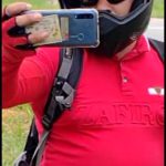 En video fueron captados motociclistas que amenazaron de muerte a operador de cámaras de fotodetección