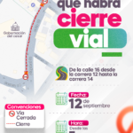 CIERRE VIAL EN VALLEDUPAR